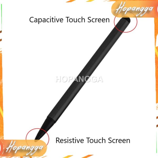 Pen Stylus Drawing Touch Screen Capacitive Android iOS Universal - Hitam